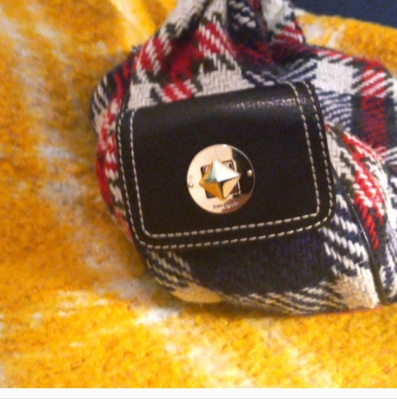KATE SPADE PLAID SHOULDER PURSE - Picture 3 of 3